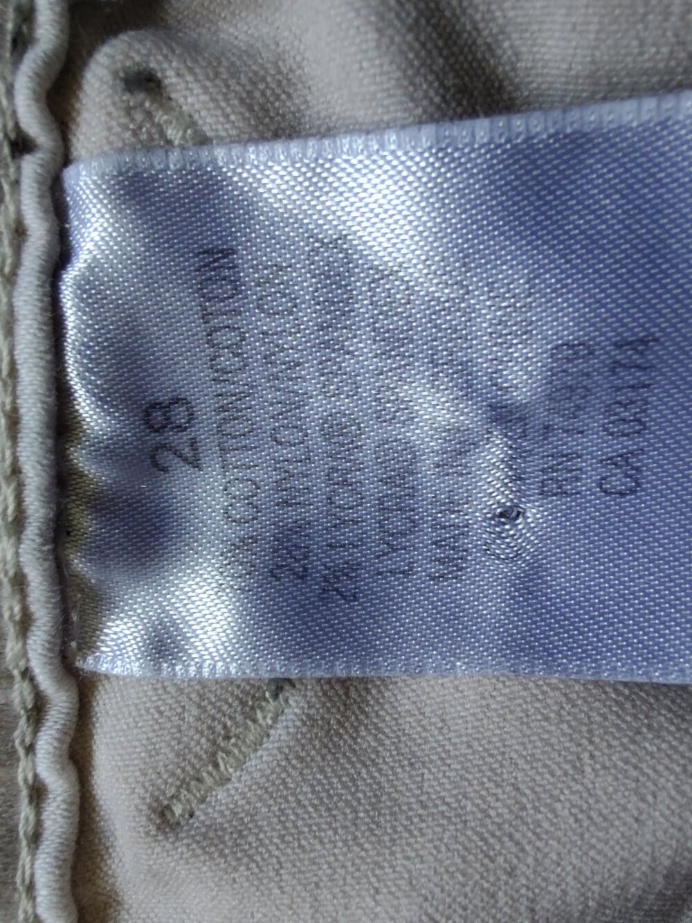 Paracuso white women's jeans size 28 stretchy - Picture 9 of 16